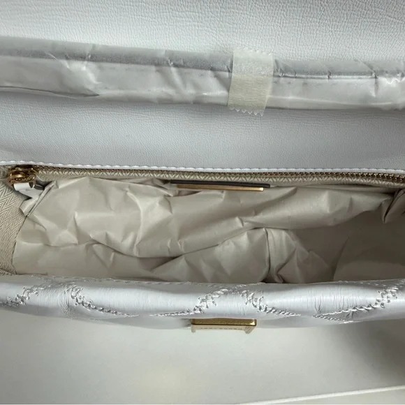 NWT Tory Burch Willa Shine Mini Top Handle Bag - Picture 11 of 13